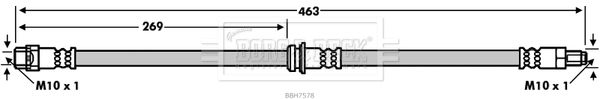 BORG & BECK Jarruletku BBH7578